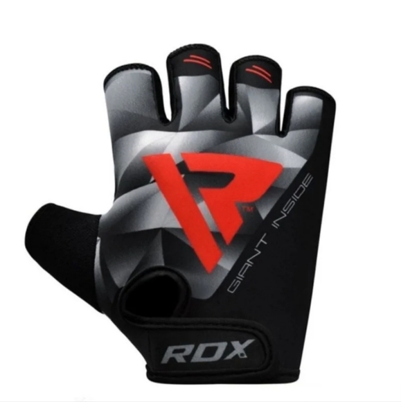 New With Tags! RDX Weightlifting Gym Gloves!  Size Med. - Picture 3 of 10